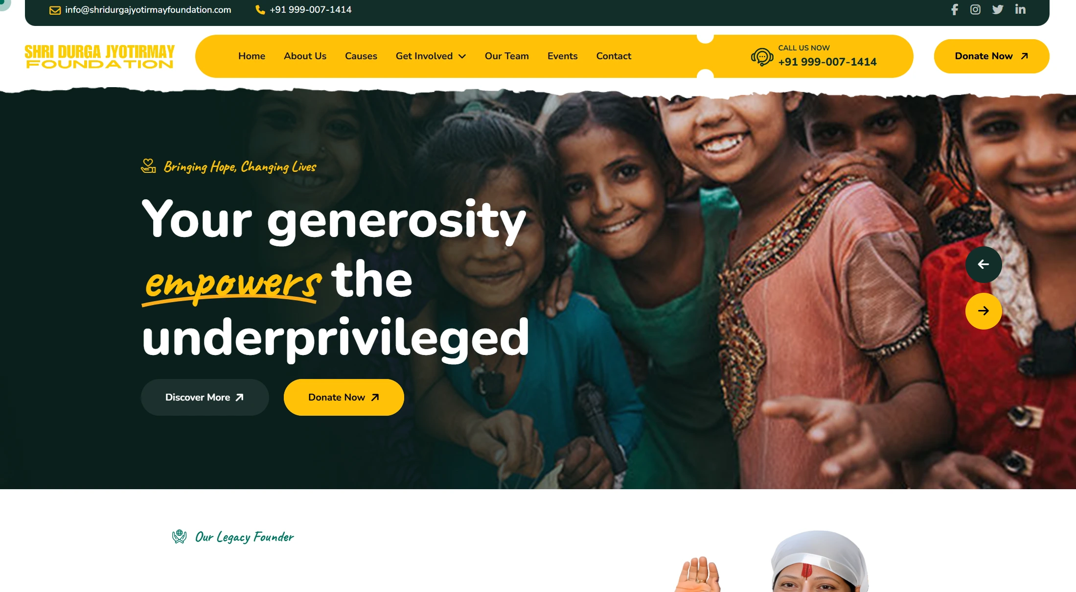 Professional web development and hosting service client